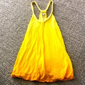 Bright Yellows Cover up Dress or Tunic